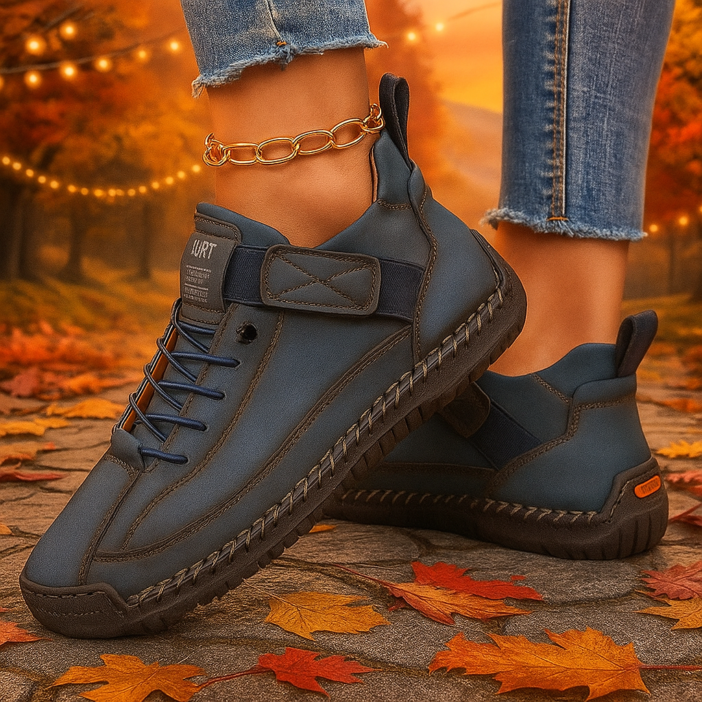 MIA™ | Dark Blue Elegant Orthopedic Sneakers
