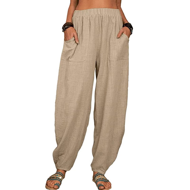 SISI | Casual Cotton-Linen Loose Harem Pants