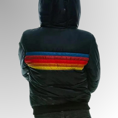 Rosa | Women's retro parka with faux fur hood