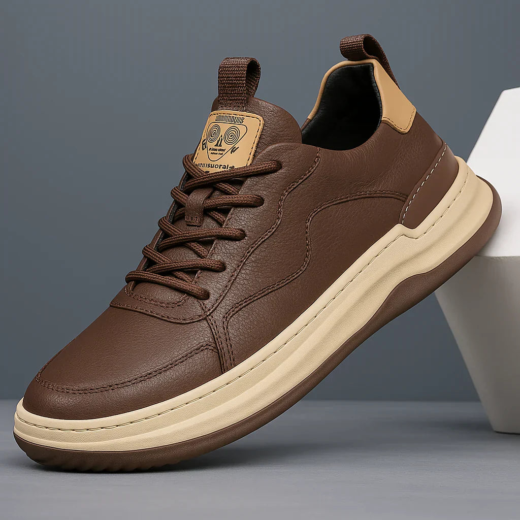 GRAND™ | Genuine Italian Leather Trainers