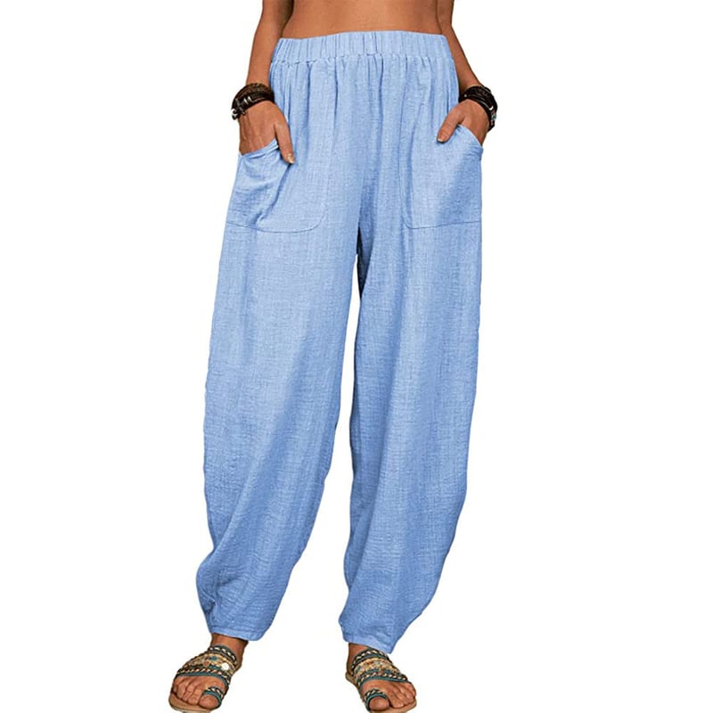 SISI | Casual Cotton-Linen Loose Harem Pants
