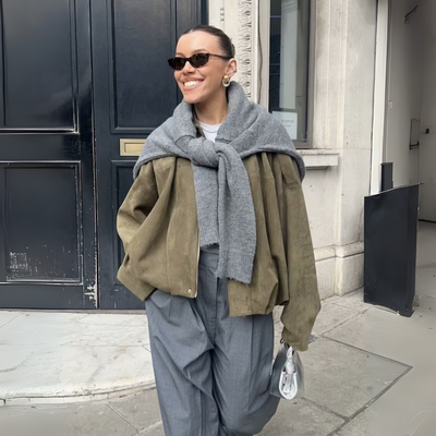 ARBANA™ - Comfy Loose Fit Military Jacket