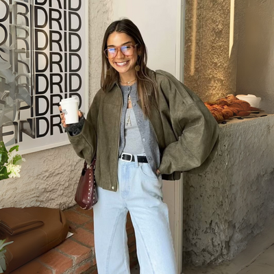 ARBANA™ - Comfy Loose Fit Military Jacket