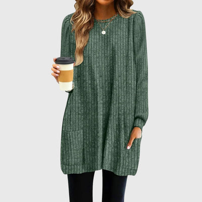 Clarissa™ - Cozy Pocket Tunic