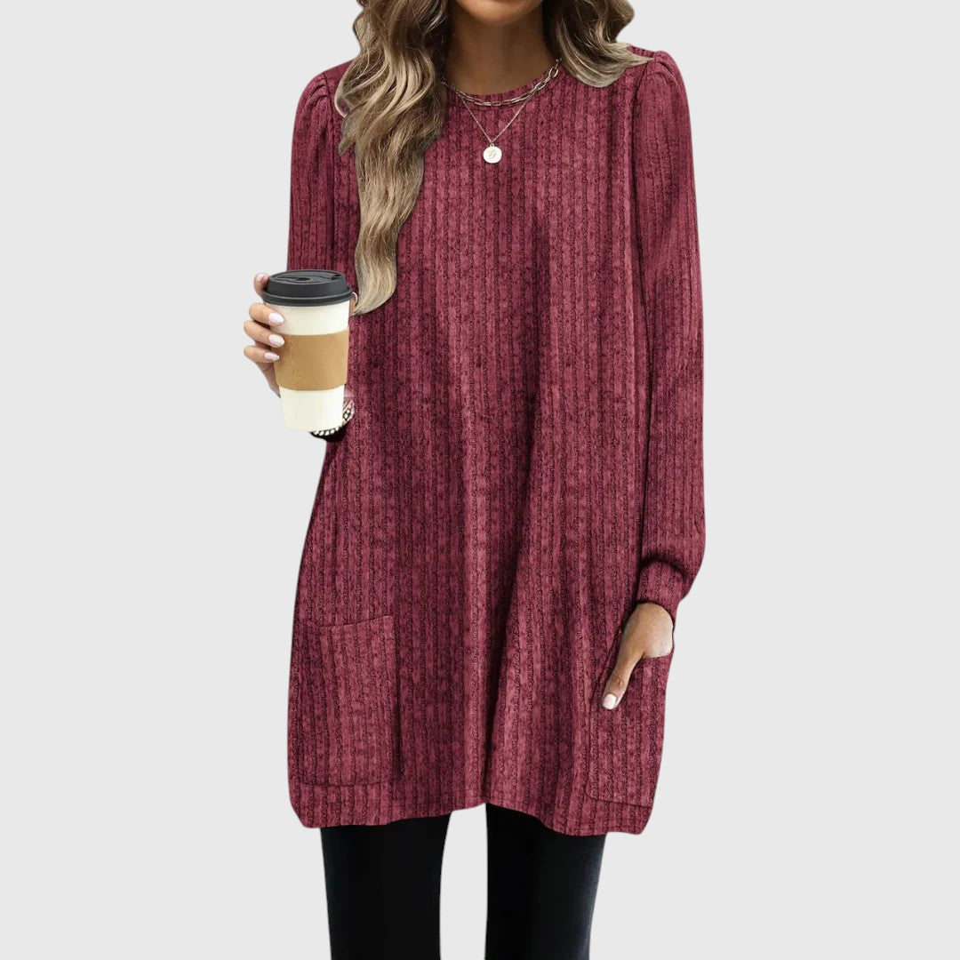 Clarissa™ - Cozy Pocket Tunic