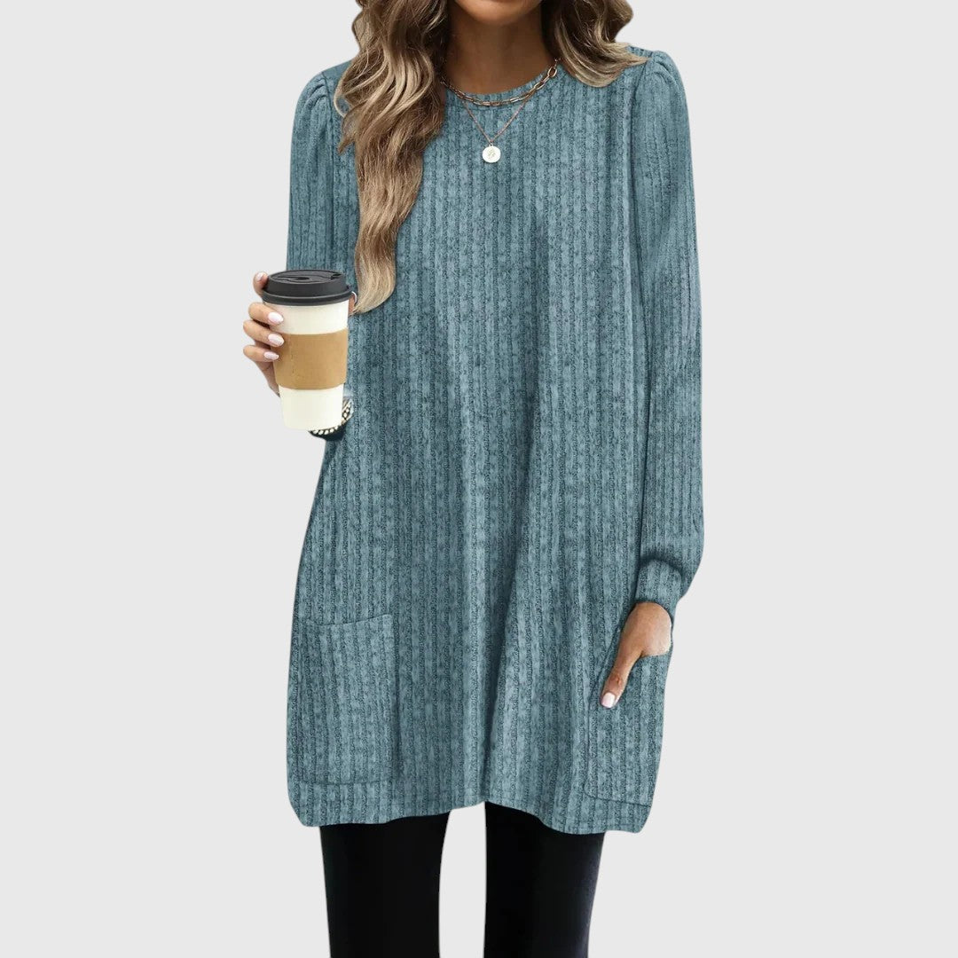 Clarissa™ - Cozy Pocket Tunic