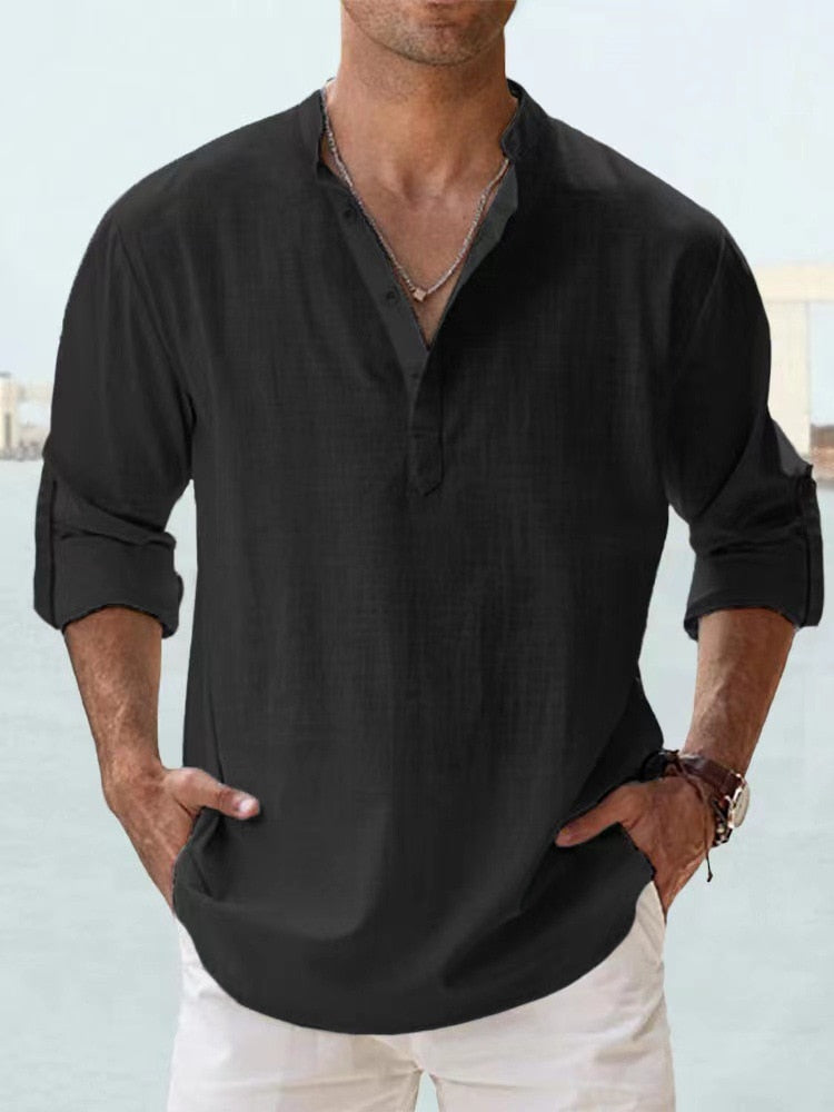 Grand™ | Breathable Linen Shirt