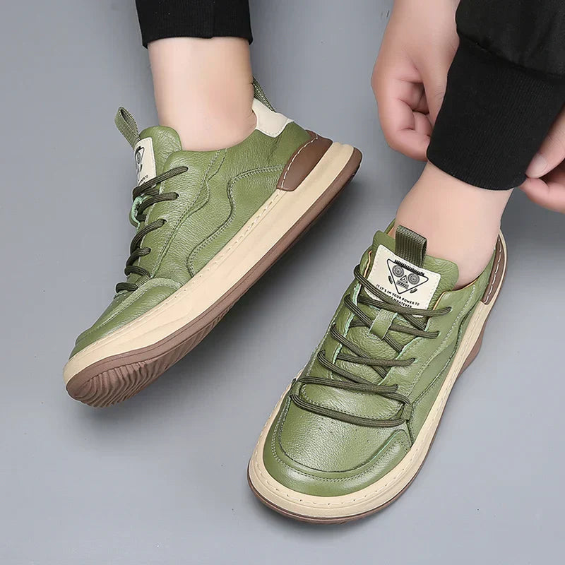 GRAND™ | Genuine Italian Leather Trainers