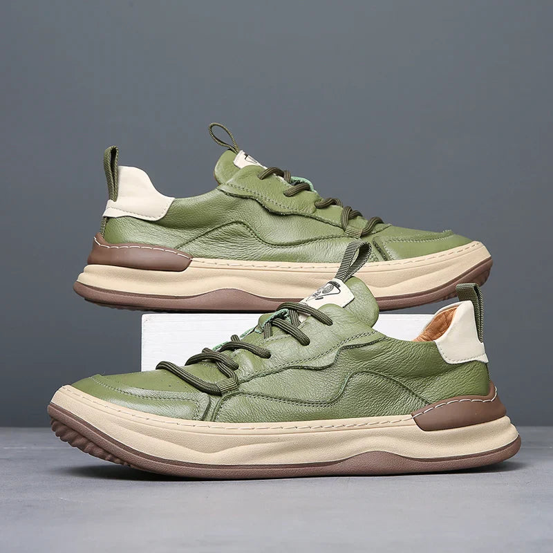 GRAND™ | Genuine Italian Leather Trainers