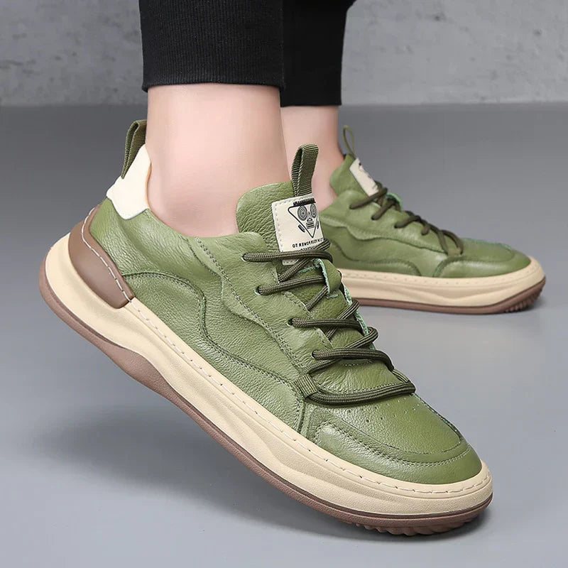 GRAND™ | Genuine Italian Leather Trainers