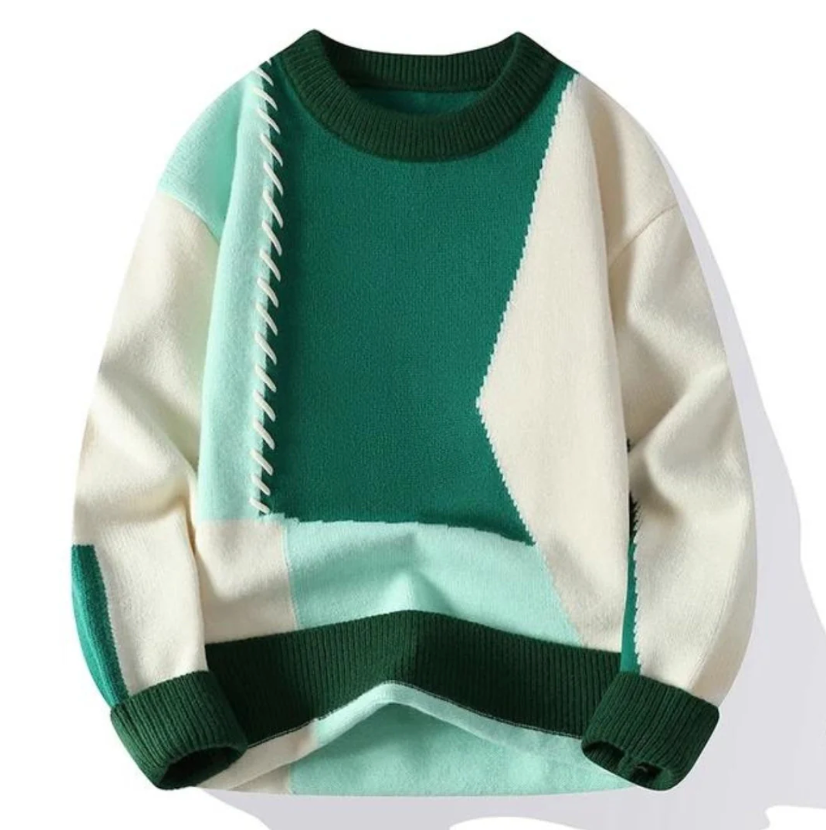 GARY™ | Men's patcwhork sweater