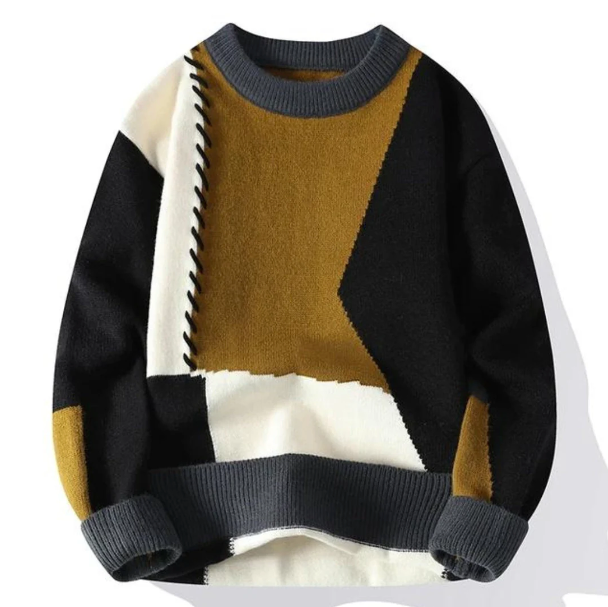 GARY™ | Men's patcwhork sweater