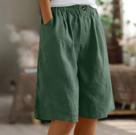Maddie - Wide Casual Shorts
