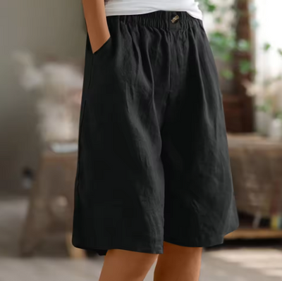Maddie - Wide Casual Shorts