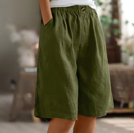 Maddie - Wide Casual Shorts