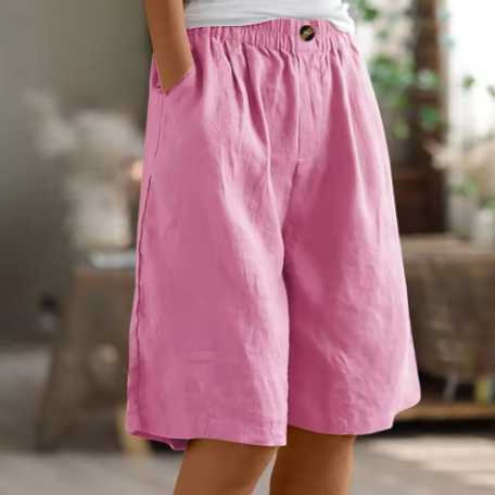 Maddie - Wide Casual Shorts