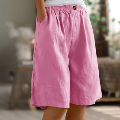 Maddie - Wide Casual Shorts