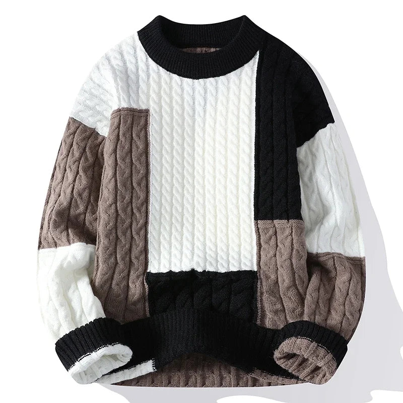 John™ | Men’s Casual Color Block Sweater
