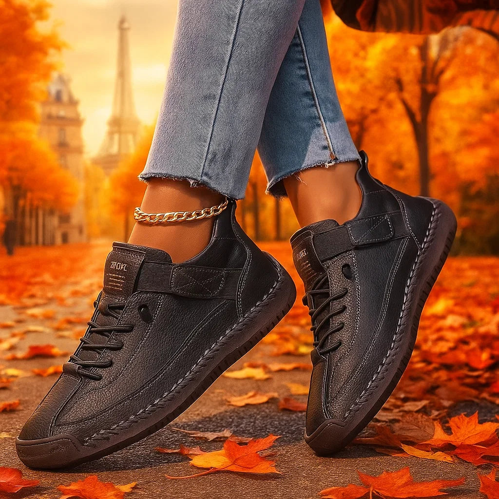 MIA™ | Black Elegant Orthopedic Sneakers