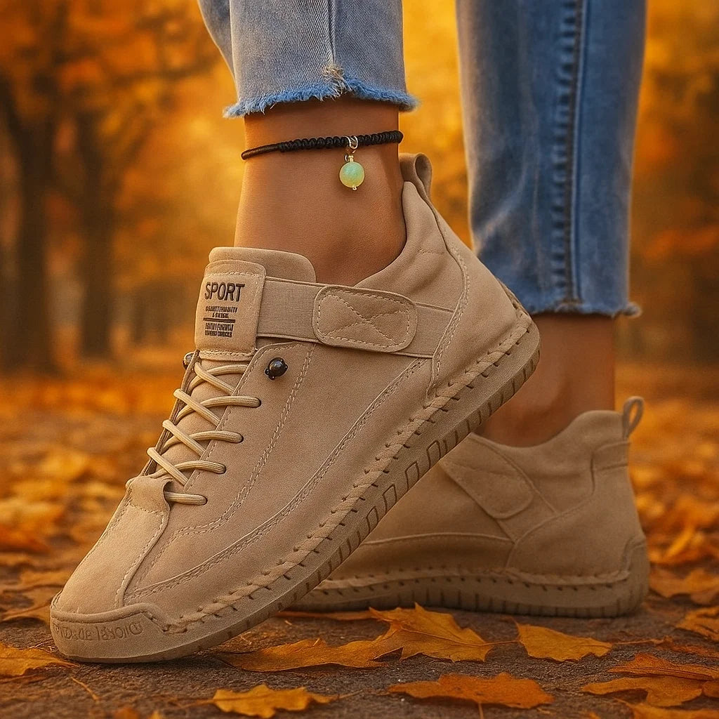 MIA™ | Beige Elegant Orthopedic Sneakers