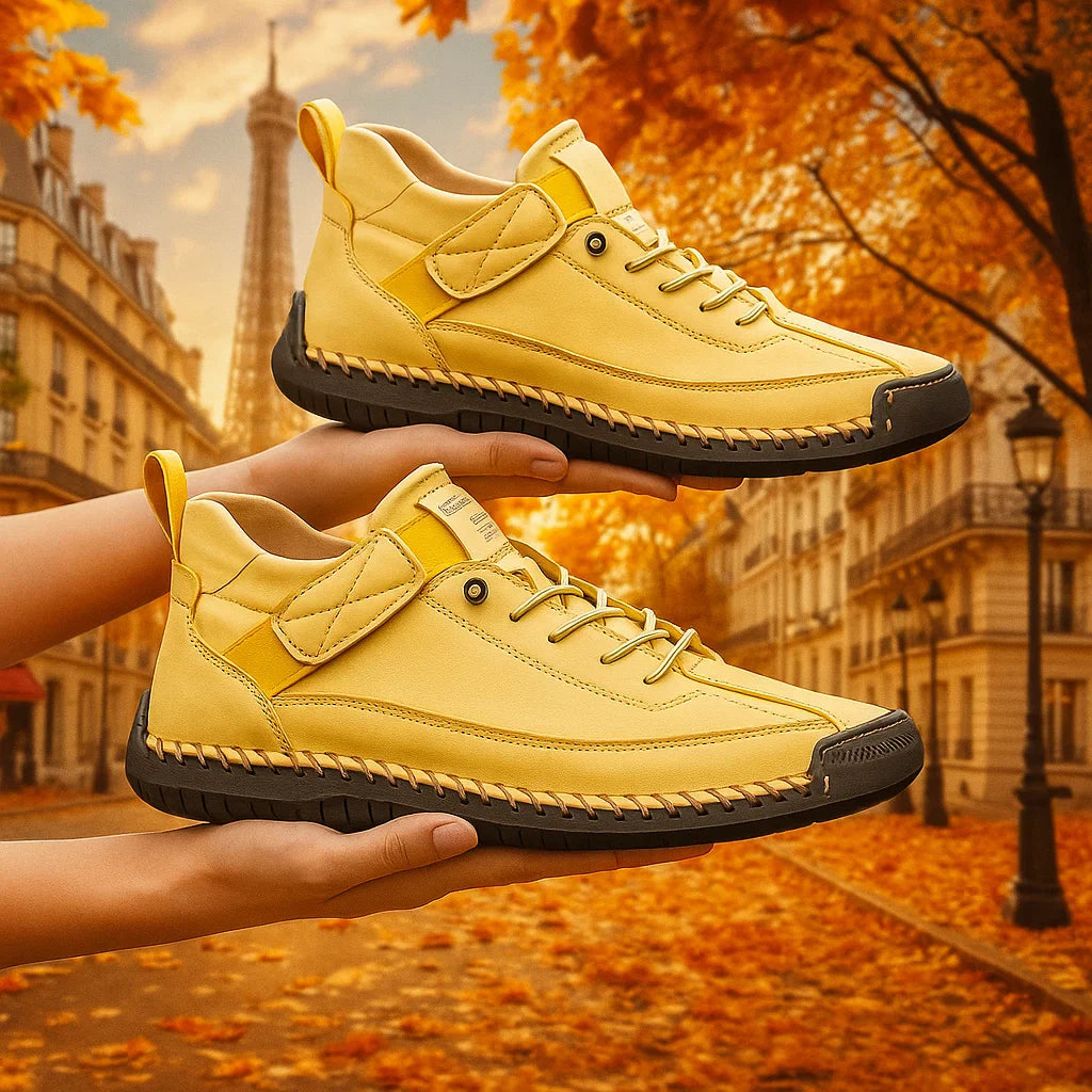 MIA™ | Yellow Elegant Orthopedic Sneakers