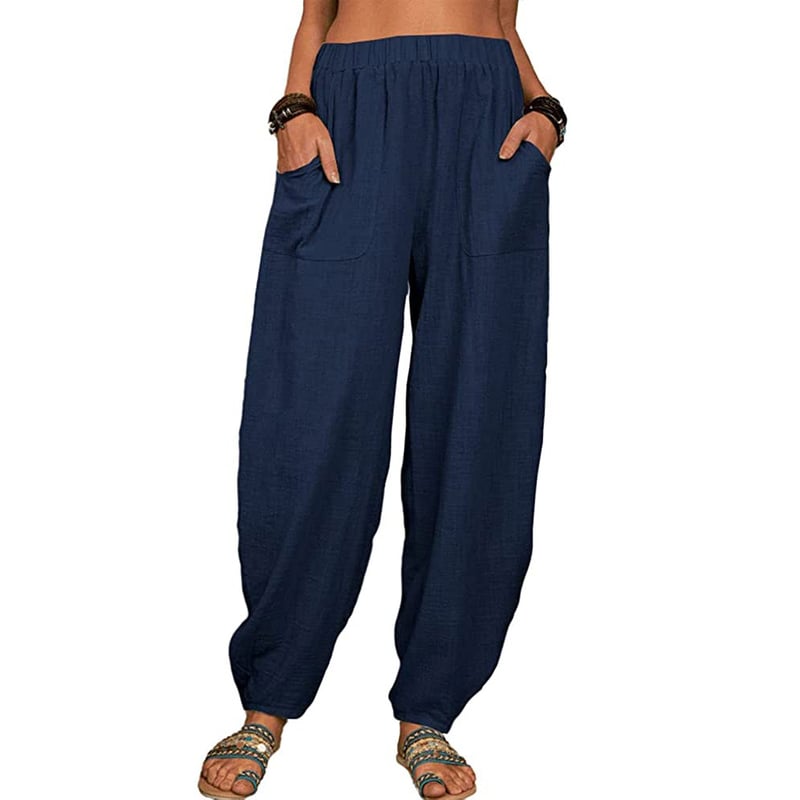 SISI | Casual Cotton-Linen Loose Harem Pants