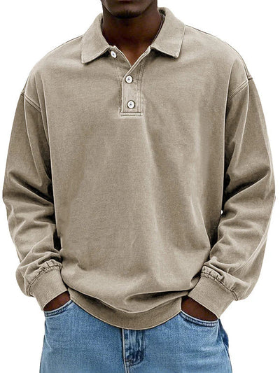 Edgar | Long-Sleeved Polo Shirt