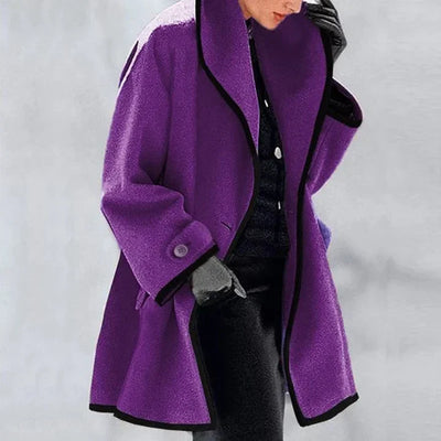 Amelia ™ | Stylish Double-Breasted Wool Coat